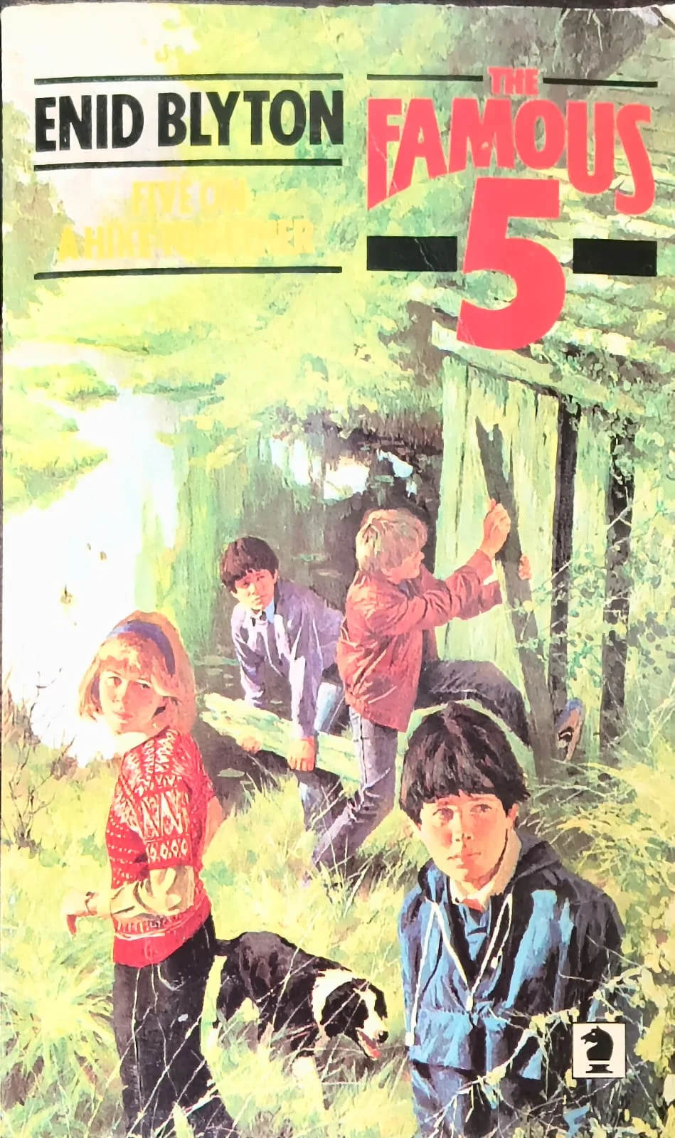 Five on a Hike Together